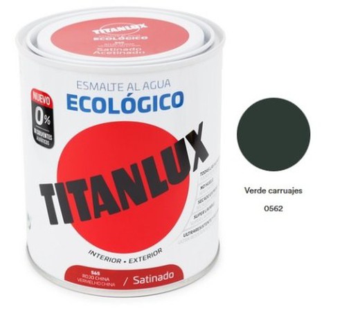 Titanlux Eco Al Agua Verde Carru.Sat.750