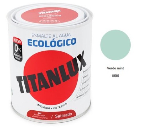 Titanlux Base Agua Verde Mint 750ml Sat.