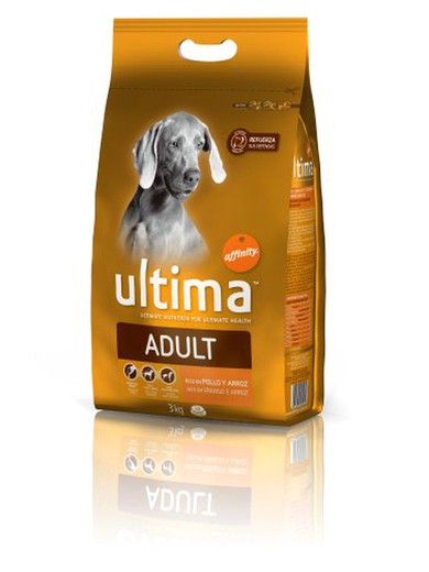 Ultima Dog 3Kg Frango Adulto