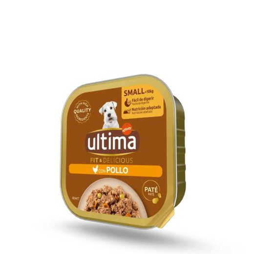 Ultima Dog Mini Wet Tarrina Pollo 150 Gr