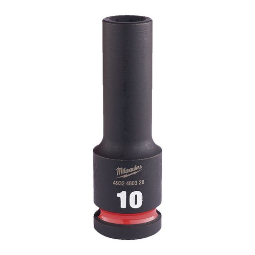 Vaso Impacto 1/2" Largo 10Mm.