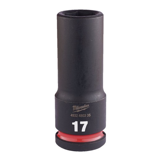 Vaso Impacto 1/2" Largo 17Mm.