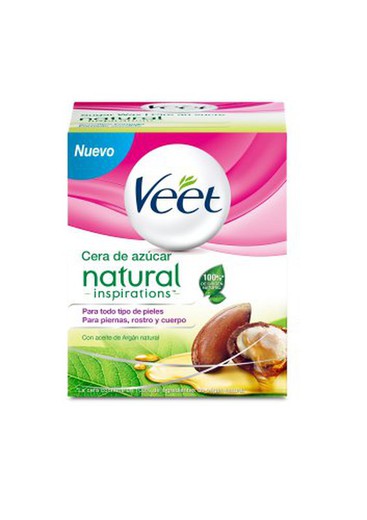 Veet Cera Tibia 250 Naturals Argan