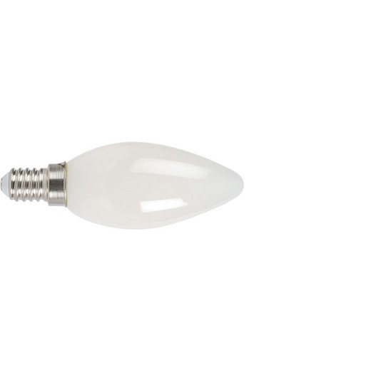 Lâmpada de vela.Led Filam.Vela E14 4W 2700K Opaco