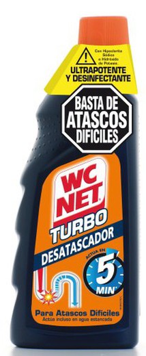 Wc Net Desatascador Turbo 5 Min 500