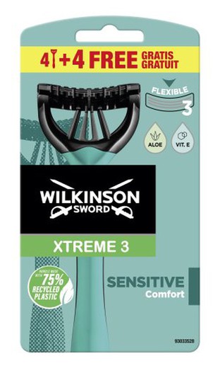 Wilkinson Desech.Xtreme3 Sens.(4+4)