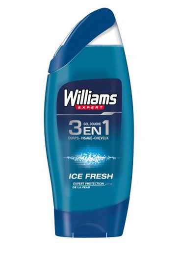 Williams Gel Baﾑo 3En1 Ice Fresh 250