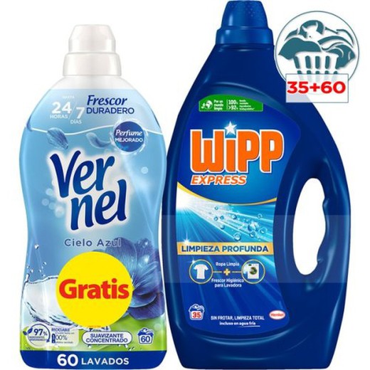 Wipp Blue Gel (35d) + Vernel (60)*