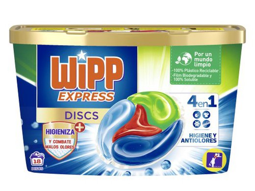 Wipp Gel Discos (18 D) Antiolors