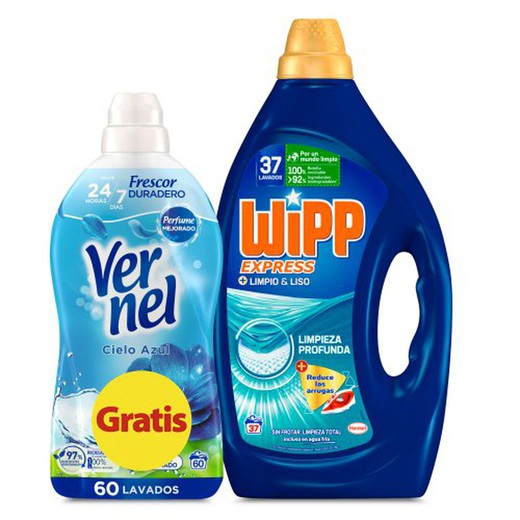 Wipp Gel Limpio (37D) + Vernel (60)*