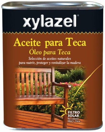 Xylazel Aceite Teca Color Miel 750
