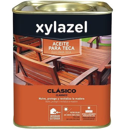 Xylazel Aceite Teca Color Teca 750Ml
