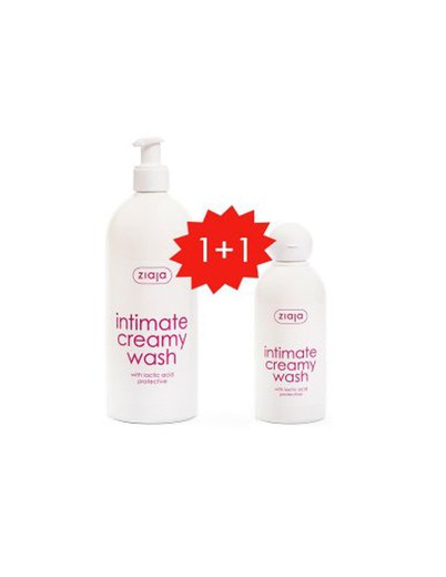 Ziaja Jabon Higiene Intima 1+1 500Ml+200