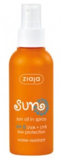 Ziaja Sun Aceite Solar Spray Spf6 125Ml