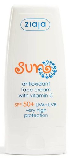 Ziaja Sun Facial Antiox. Spf50 Vit.C 50M