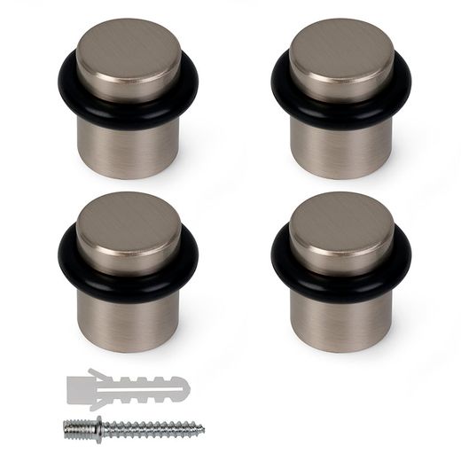4 Topes Puerta Alum. Inox. Atorn. Nesu