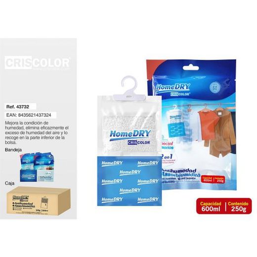 Absorbe Humedad Armario Bolsa 250g.43732