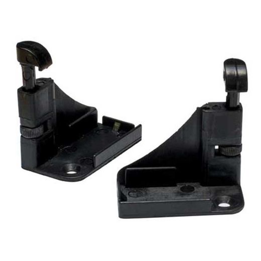 Accesorios para mosquiteras MICEL Enganche Mosquitera. Negro. Jgo.