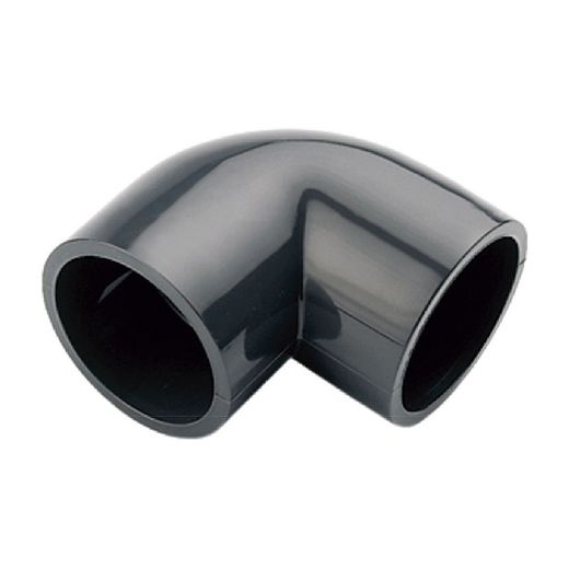 Accesorios PVC presión encolar CREARPLAST. Acc.Pres.Encolar. Codo H-H 20-90º