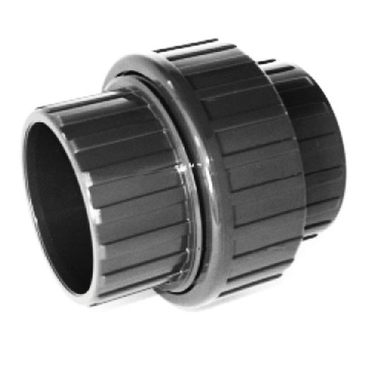 Accesorios PVC presión encolar CREARPLAST. Acc.Pres.Encolar. Enlace 3 Pzas. D.32