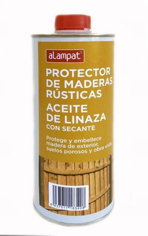 Oli de Linaza Amb Secant Alampat 1Lt