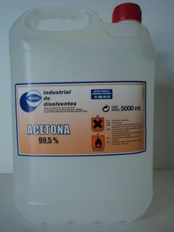 Indisol de acetona pura 99,5% 5000