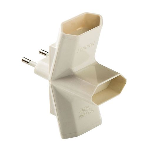 Adaptador triple DUOLEC Adaptador Tripe 10A-250V Duolec