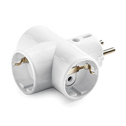 Adaptador Tripl.Schuko Ng 16A 250V