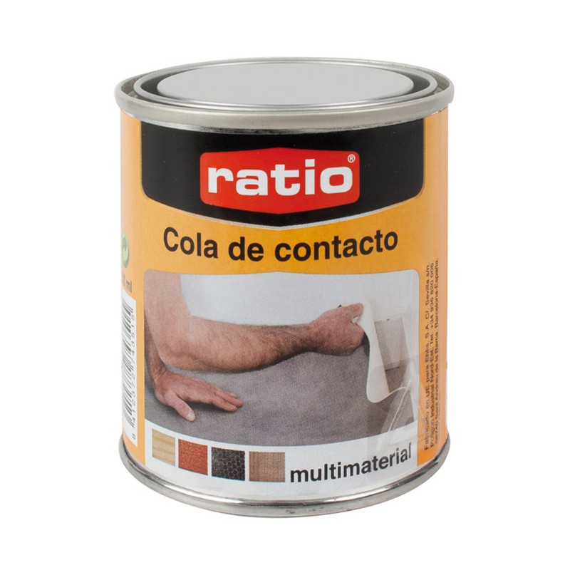 Adhesivo contacto RATIO. Cola Contacto 250 Ml. Ratio — Ferretería Roure Juni