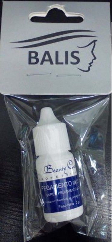 Adhésif gel pour faux ongles