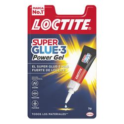 Adhésif instantané LOCTITE Super Glue-3 Power Gel. Super Glue-3 Power Gel 3 Grs.