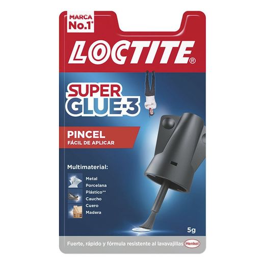 Adhesivo instantáneo LOCTITE Super Glue-3 Super Glue-3 5 Grs. Pincel
