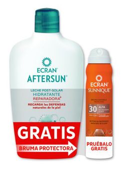 Aftersun Ecran Leche 400 +Ecran F30 Mini
