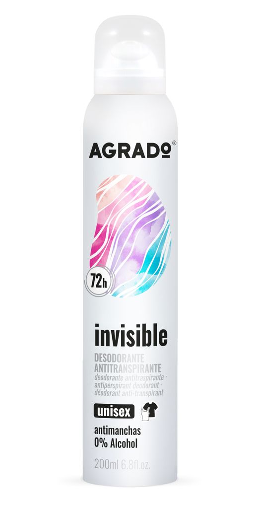 Agrado Deo. Spray Invisible 200 Ml