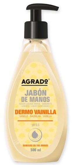 Savon pour les mains Agrado Dosif. Vanille 500 ml