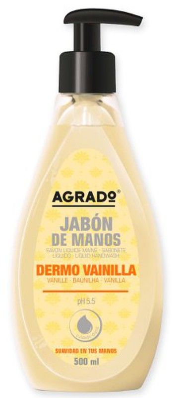 Savon pour les mains Agrado Dosif. Vanille 500 ml