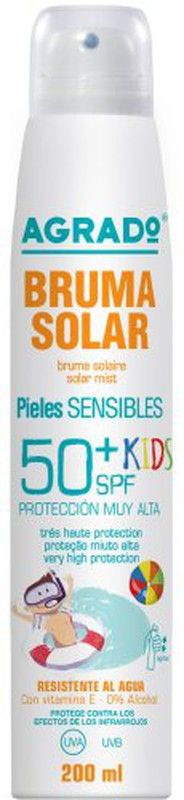 Agrado Solar Bruma Seca Kids 200Ml Fp50+