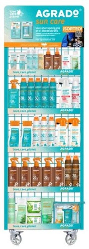 Présentoir métallique Solar Pleasure (277 unités)