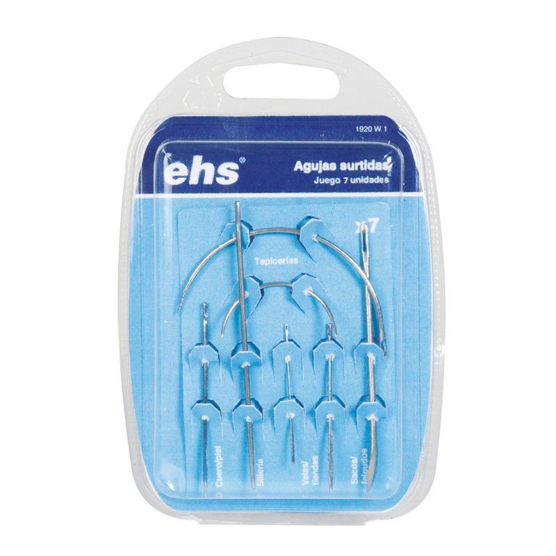 Aguja saquera EHS Agujas Surtidas. 7Uds. Ehs