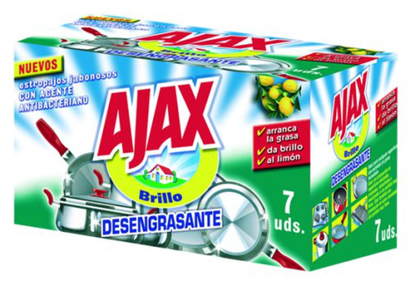 Ajax Estropajo (7) Jabonoso — Ferretería Roure Juni