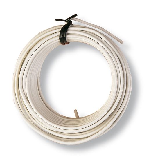 Alambre hierro plastificado Alambre Hº.Plast.Blanco Rollo 10M.