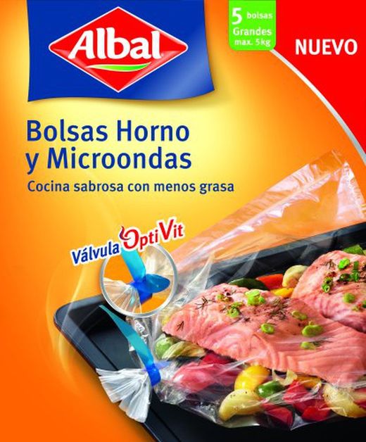 Saco de assar para forno/microondas Albal (5)