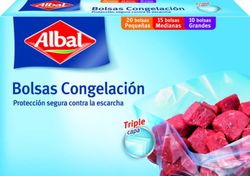 Albal Congelado (45) 3 Tamanhos Variados