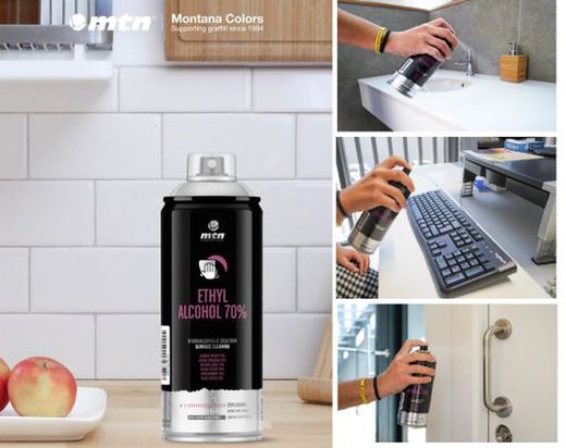 Álcool Etílico 70% 400Ml. Pulverizar