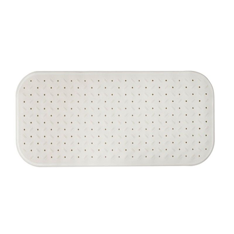 Alfombra antideslizante baño/ducha HABITEX Classic. Alfombra Bañera Classic 36X76Cm. Blanca