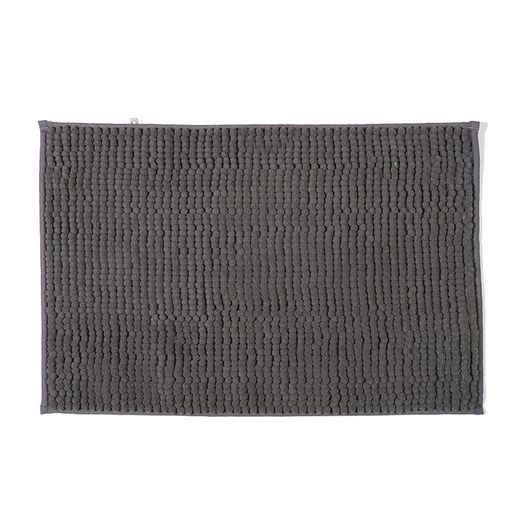 Alfombra baño HABITEX. Alfombra Baño Chenilla Microf.40X60 Gris