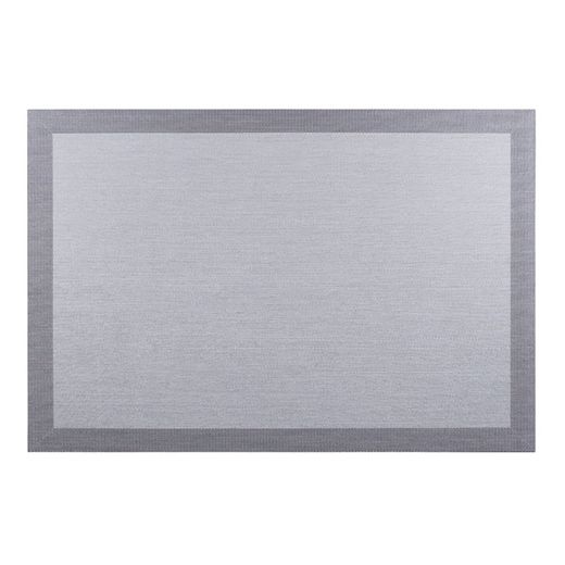 Alfombra De Exterior Vinilo Gris 120x180