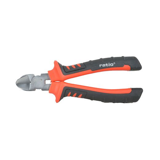 Alicate corte diagonal. 160 mm. RATIO BASIC