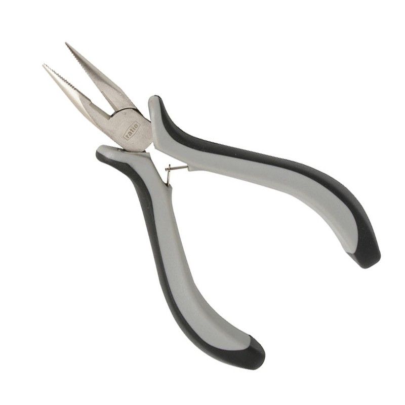 Alicates electrónica RATIO serie Mini Alicate Semi-Redondo 130 Mm.Ratio