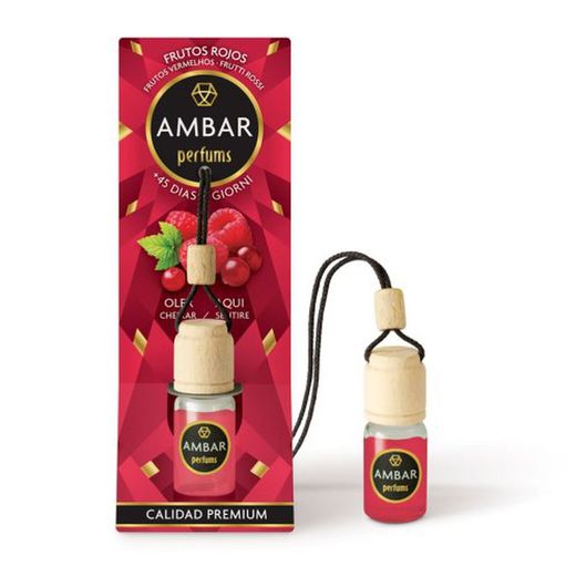 Ambar ambientador de carro frutas vermelhas